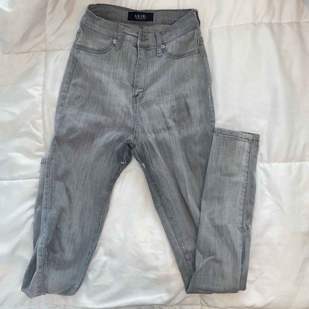 Light Grey Skinny Jean